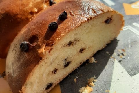 Cliquez pour zoomer ! Brioche tressée à la mie filante au Thermomix