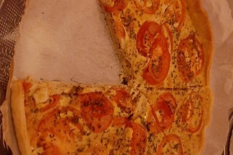 Cliquez pour zoomer ! Tarte au thon, tomate et moutarde au Thermomix
