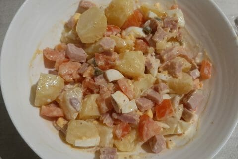 Cliquez pour zoomer ! Salade piémontaise au Thermomix