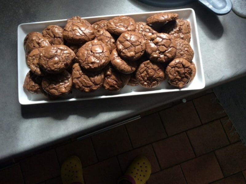 Cliquez pour zoomer ! Cookies brownies Thermomix par jainma
