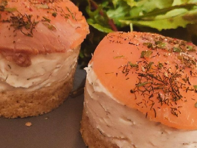 Cliquez pour zoomer ! Cheesecake au saumon sans cuisson Thermomix par charlene_149
