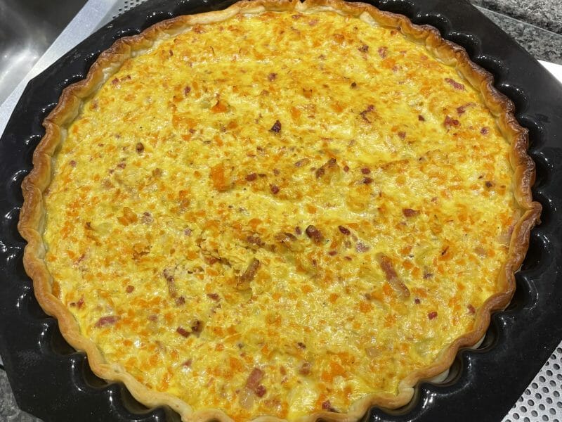 Cliquez pour zoomer ! Tarte courgettes et carottes Thermomix par CloB
