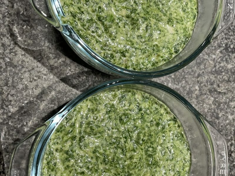 Cliquez pour zoomer ! Épinards frais à la crème Thermomix par CloB