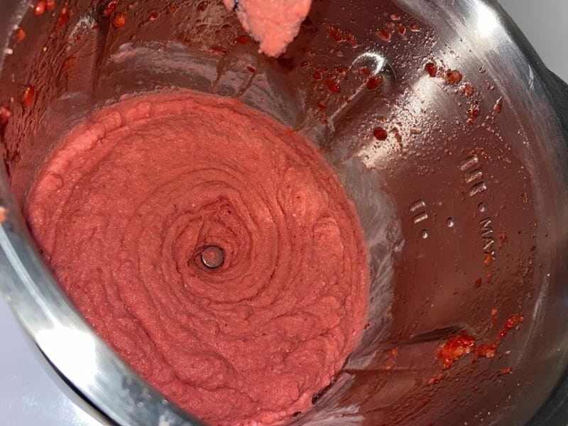 Cliquez pour zoomer ! Glace à la fraise Thermomix par clogzy