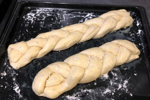Cliquez pour zoomer ! Brioche tressée à la mie filante Thermomix par elisabeth_73