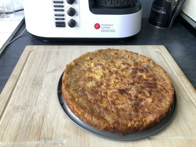 Cliquez pour zoomer ! Moelleux aux pommes Thermomix par elisabeth_73