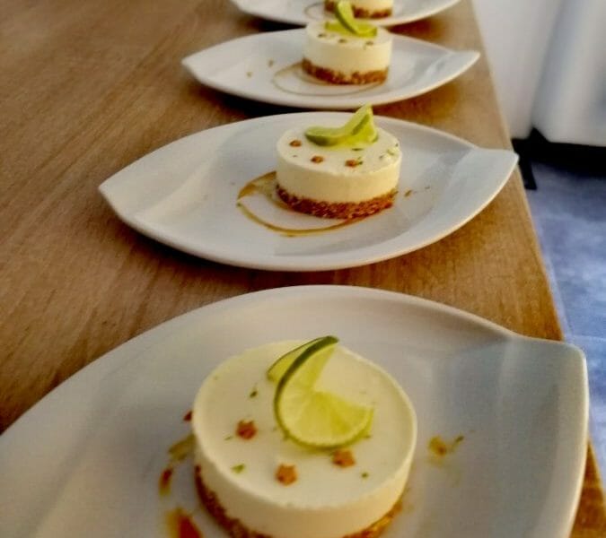 Cliquez pour zoomer ! Mini cheesecakes au citron vert Thermomix par Espagnolaa