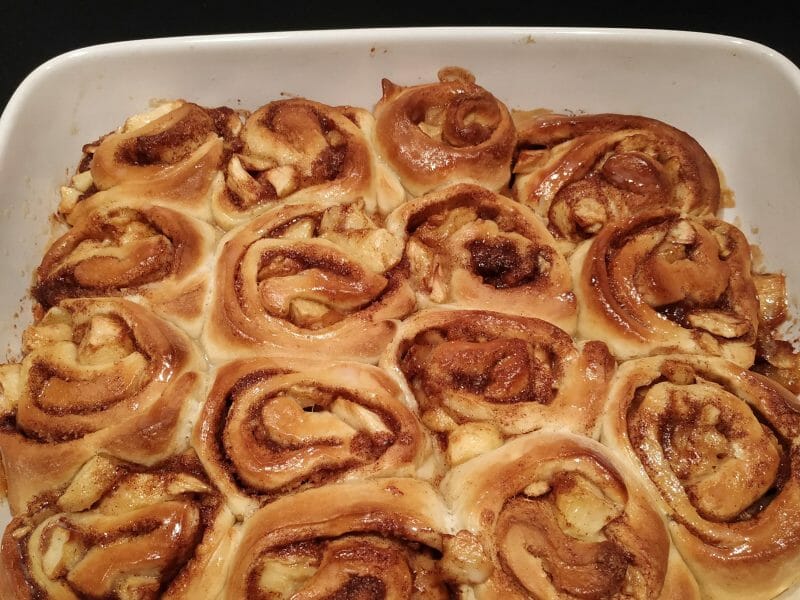 Cliquez pour zoomer ! Roulés aux pommes et à la cannelle Thermomix par chouchou09