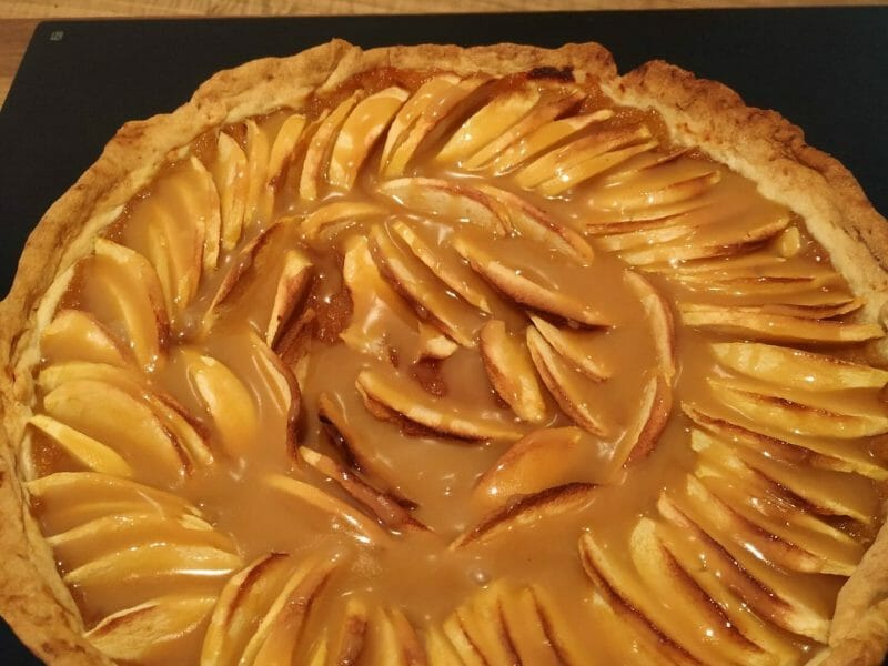 Cliquez pour zoomer ! Tarte pom’pote et caramel beurre salé Thermomix par chouchou09