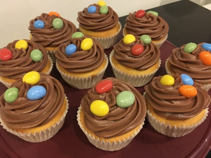 Cliquez pour zoomer ! Cupcakes au nutella Thermomix par Tiodoems