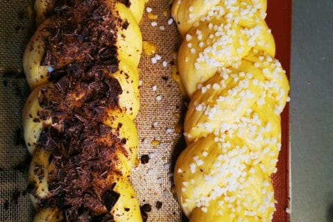 Cliquez pour zoomer ! Brioche tressée à la mie filante Thermomix par ninouu54