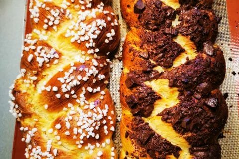 Cliquez pour zoomer ! Brioche tressée à la mie filante Thermomix par ninouu54