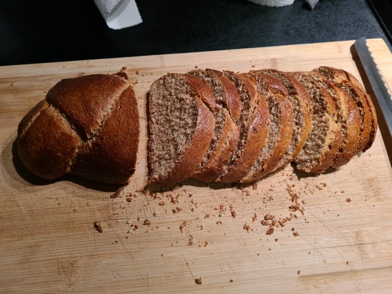 Cliquez pour zoomer ! Brioche tressée à la mie filante Thermomix par ptilivreur