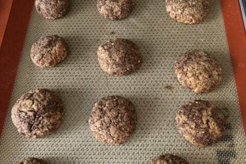 Cliquez pour zoomer ! Biscuits aux flocons d’avoine et amandes Thermomix par cackermann
