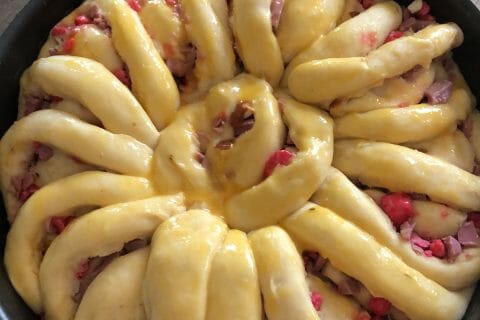 Cliquez pour zoomer ! Brioche aux pralines roses Thermomix par cackermann