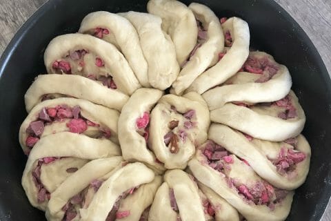 Cliquez pour zoomer ! Brioche aux pralines roses Thermomix par cackermann