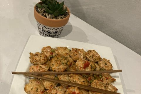 Cliquez pour zoomer ! Boulettes de poulet Thaï Thermomix par PatNoug