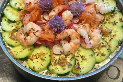 Cliquez pour zoomer ! Sushi cake Thermomix par PatNoug