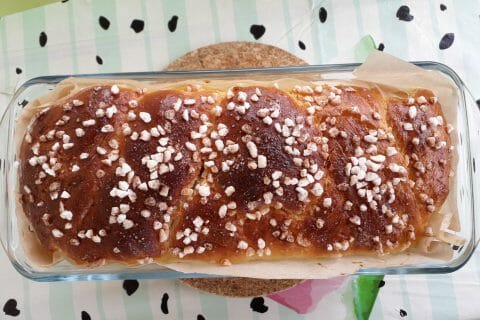 Cliquez pour zoomer ! Brioche tressée à la mie filante Thermomix par titia80