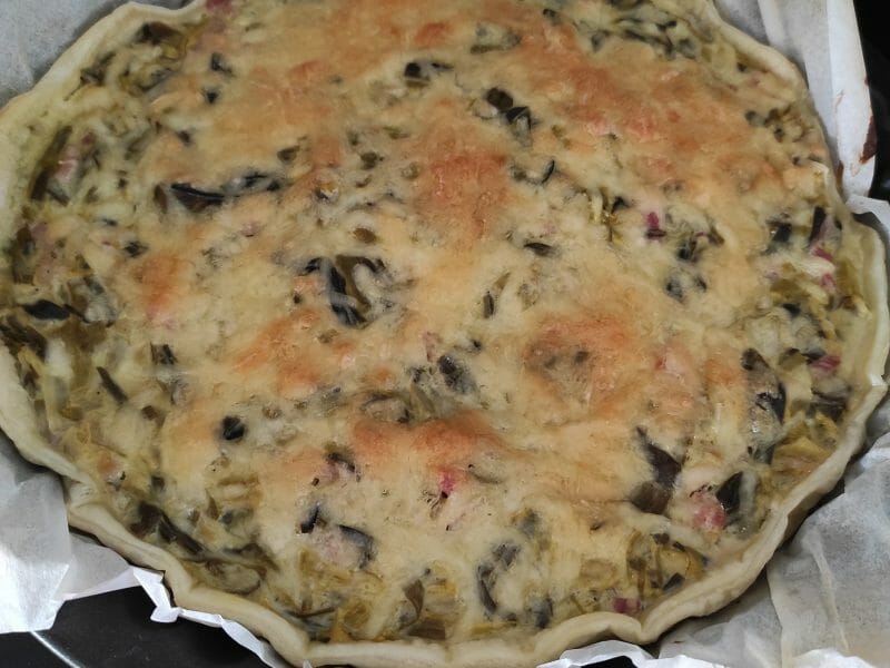 Cliquez pour zoomer ! Tarte aux poireaux Thermomix par elodie_649