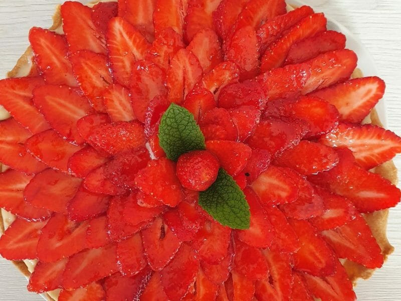 Cliquez pour zoomer ! Tarte aux fraises Thermomix par karland