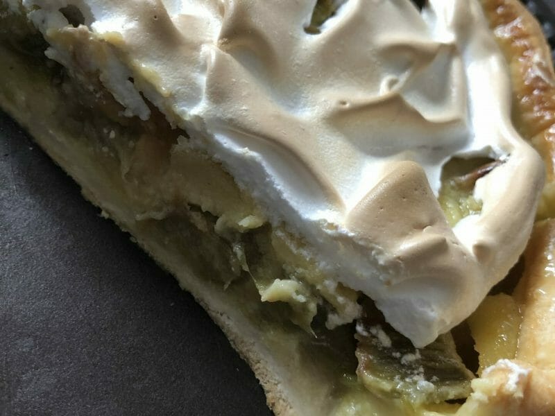 Cliquez pour zoomer ! Tarte à la rhubarbe Thermomix par dorianecrtn