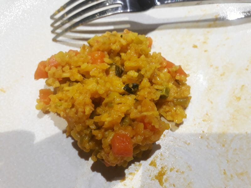 Cliquez pour zoomer ! Riz safrané aux petits légumes Thermomix par erikouille