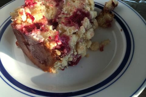 Cliquez pour zoomer ! Gâteau poires, framboises et ricotta Thermomix par audrey72610