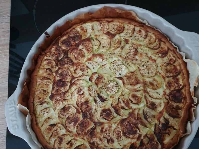 Cliquez pour zoomer ! Tarte courgettes et ricotta Thermomix par sandra_i