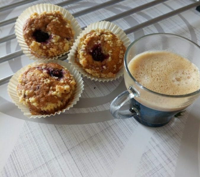 Cliquez pour zoomer ! Muffins aux myrtilles Thermomix par Lilihouss
