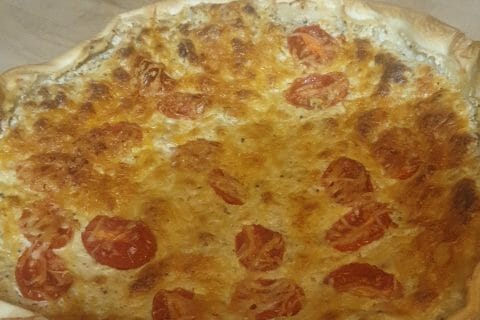 Cliquez pour zoomer ! Tarte au thon, tomate et moutarde Thermomix par aurelie_jessina