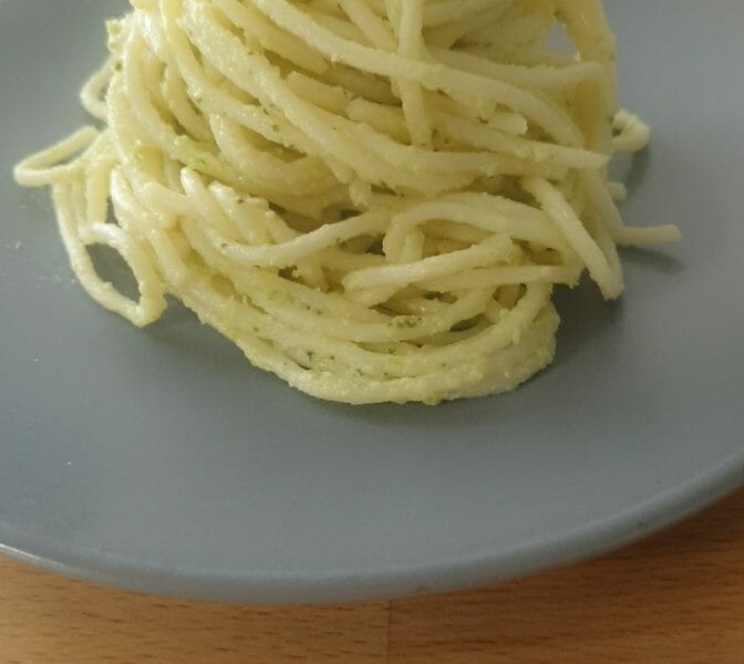 Cliquez pour zoomer ! Farfalle à la crème de courgettes Thermomix par aurelie_jessina