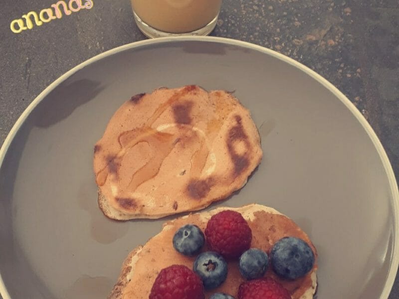 Cliquez pour zoomer ! Pancakes à la banane Thermomix par emilie-milou