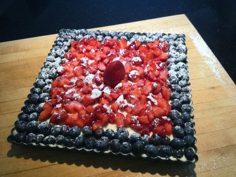 Cliquez pour zoomer ! Tarte aux fraises sans cuisson Thermomix par Natasha