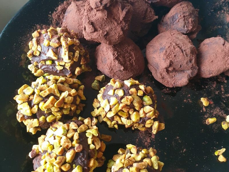 Cliquez pour zoomer ! Truffes au chocolat Thermomix par kassandra_29