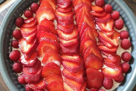 Cliquez pour zoomer ! Tarte aux fraises sans cuisson Thermomix par kassandra_29