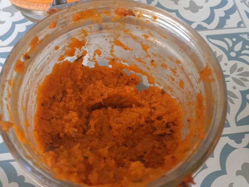 Cliquez pour zoomer ! Tartinade carottes et tomates Thermomix par marjo30900