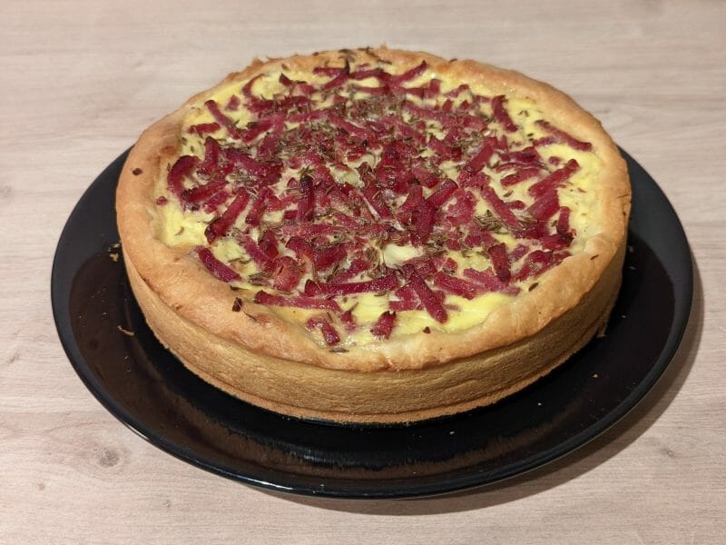 Cliquez pour zoomer ! Zwiebelkuchen – gâteau aux oignons Thermomix par FloMel