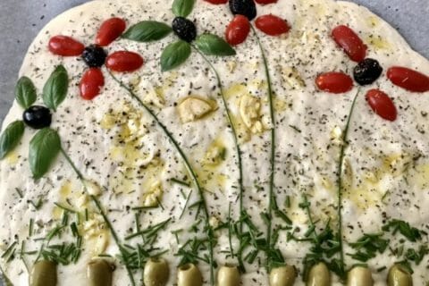 Cliquez pour zoomer ! Focaccia des Pouilles Thermomix par valeriederomans