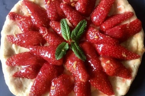 Cliquez pour zoomer ! Tarte aux fraises Thermomix par valeriederomans