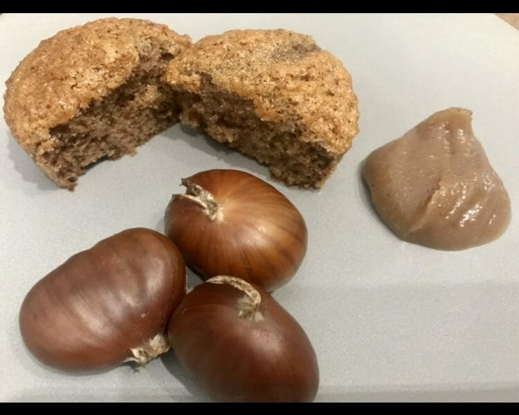 Cliquez pour zoomer ! Muffins crème de marrons Thermomix par valeriederomans