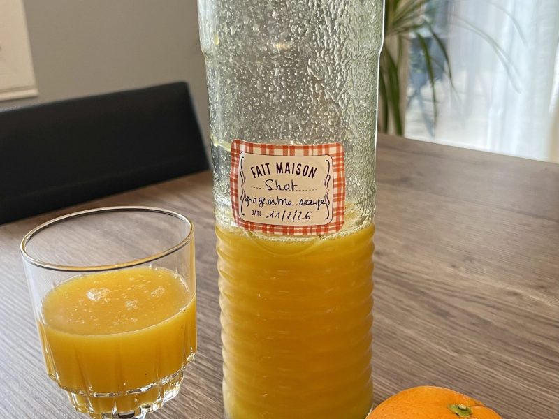 Cliquez pour zoomer ! Shot gingembre orange Thermomix par valeriederomans