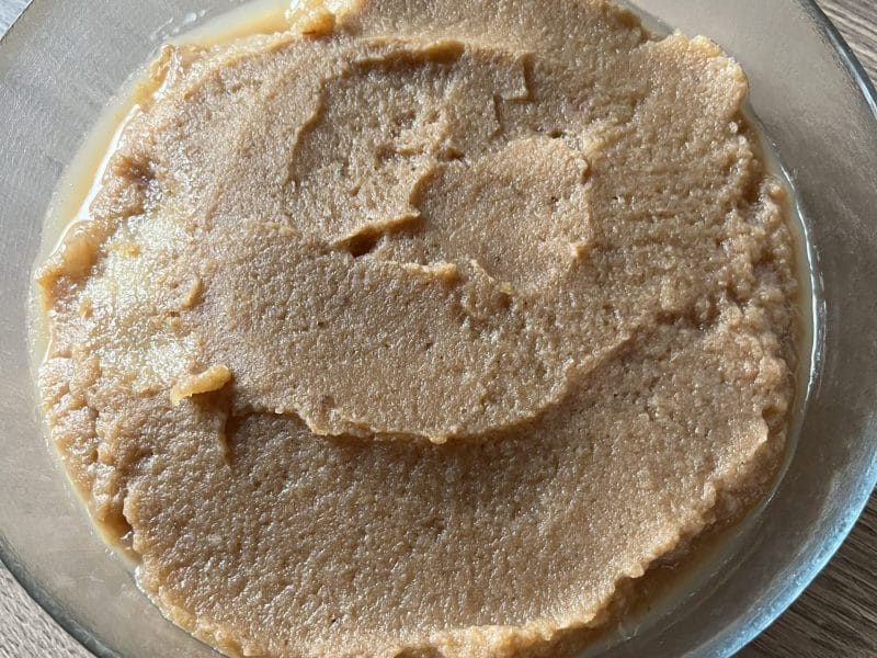 Cliquez pour zoomer ! Compote de pommes, bananes et miel Thermomix par valeriederomans