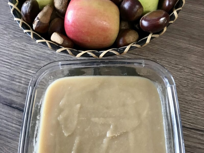 Compote pomme châtaigne au Thermomix Cookomix