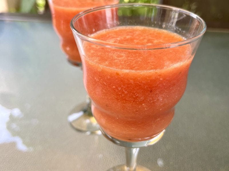 Cliquez pour zoomer ! Smoothie pastèque et fruits du soleil Thermomix par valeriederomans