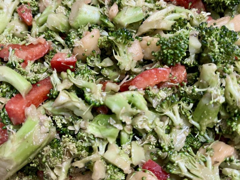 Cliquez pour zoomer ! Salade de brocolis Thermomix par valeriederomans