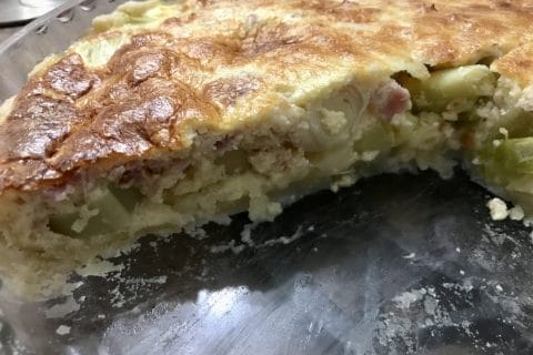 Cliquez pour zoomer ! Tarte aux poireaux et jambon Thermomix par valeriederomans