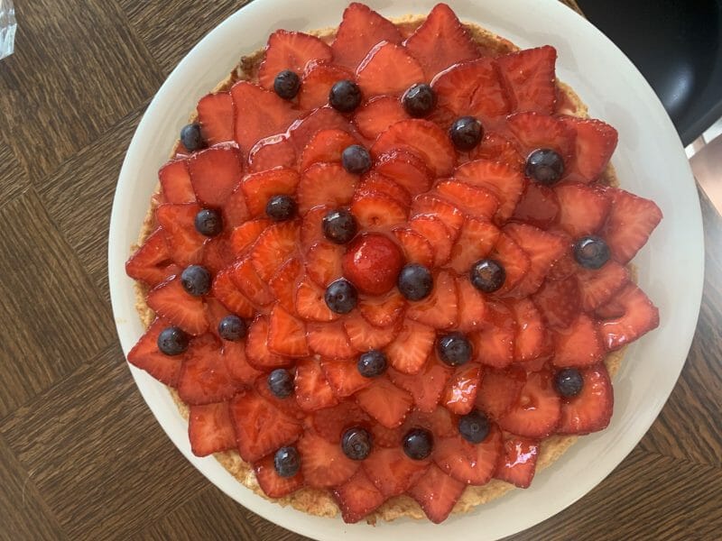 Cliquez pour zoomer ! Tarte aux fraises Thermomix par stellou387