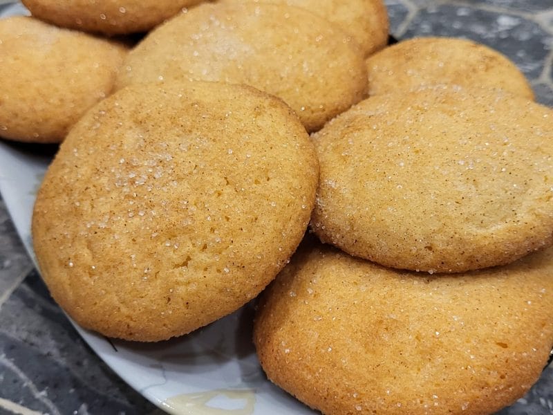 Cliquez pour zoomer ! Snickerdoodles – biscuits moelleux à la cannelle Thermomix par maryapepita