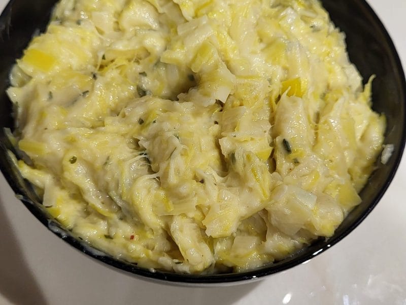 Cliquez pour zoomer ! Fondue de poireaux Thermomix par maryapepita